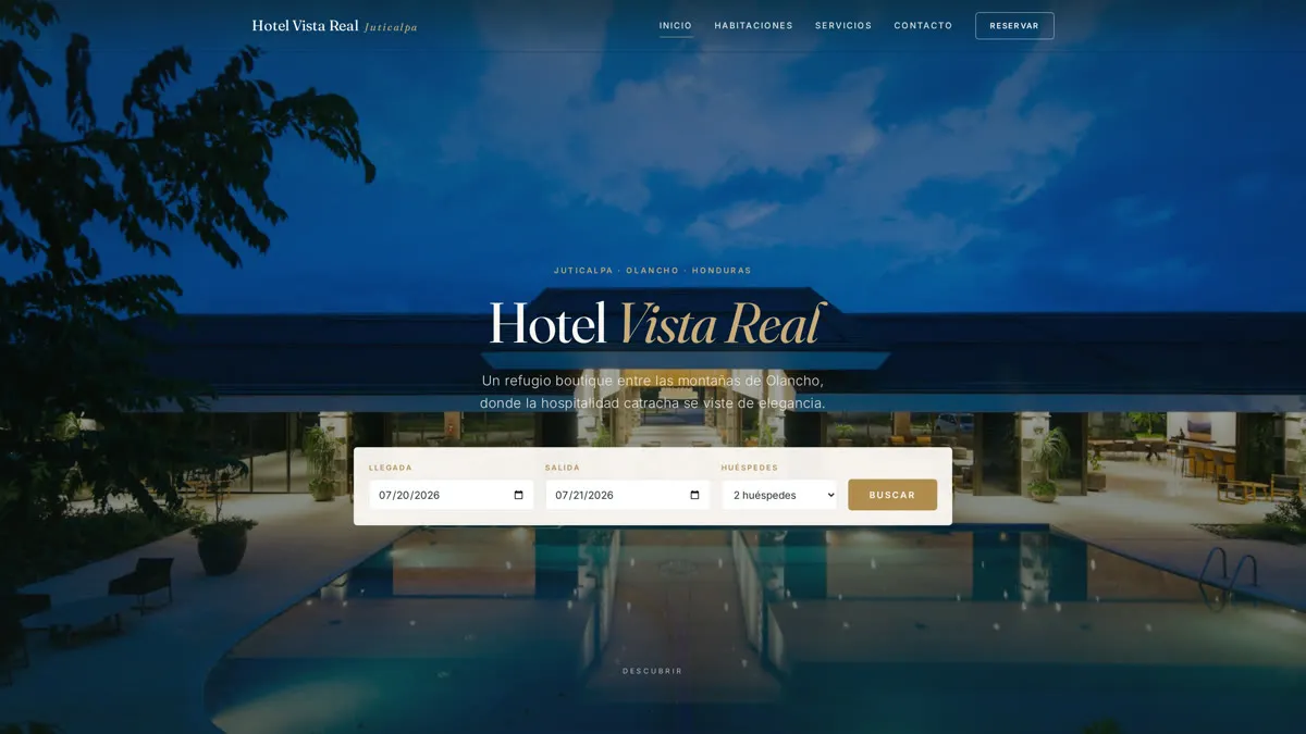 Sistema de Gestión Hotelera desarrollado por Solucionestechn